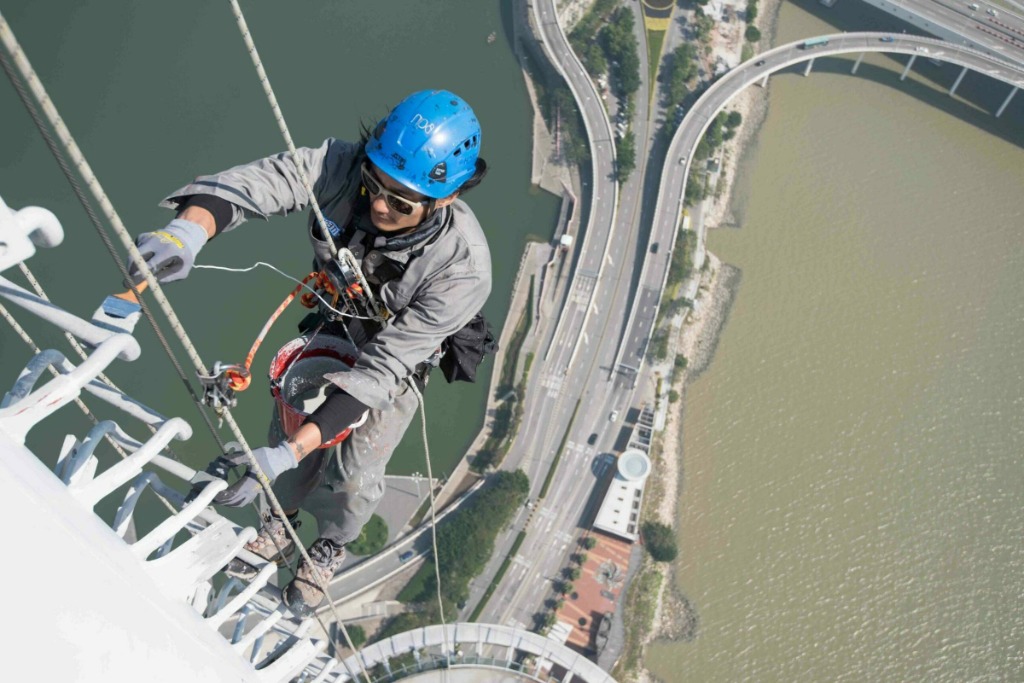 斜拉橋 高空檢測